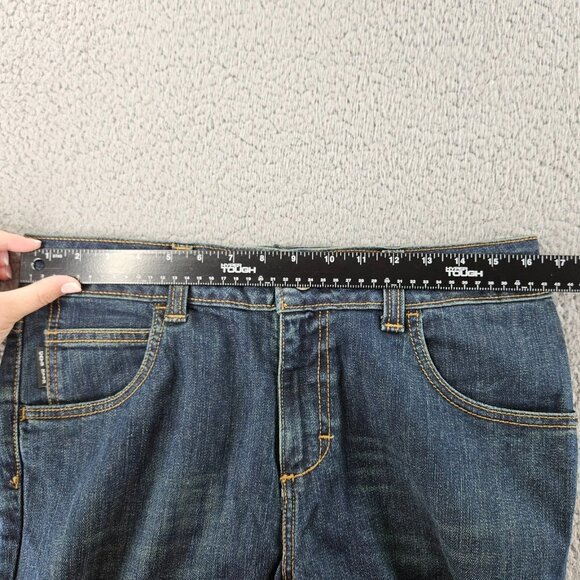 Bulwark FR Jeans Women 10 (33x33) Blue High Rise Straight Flame Resistant Curvy - Picture 8 of 16